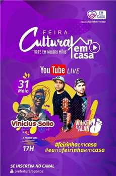 Prefeitura Municipal De Raposos Feira Cultural Em Casa